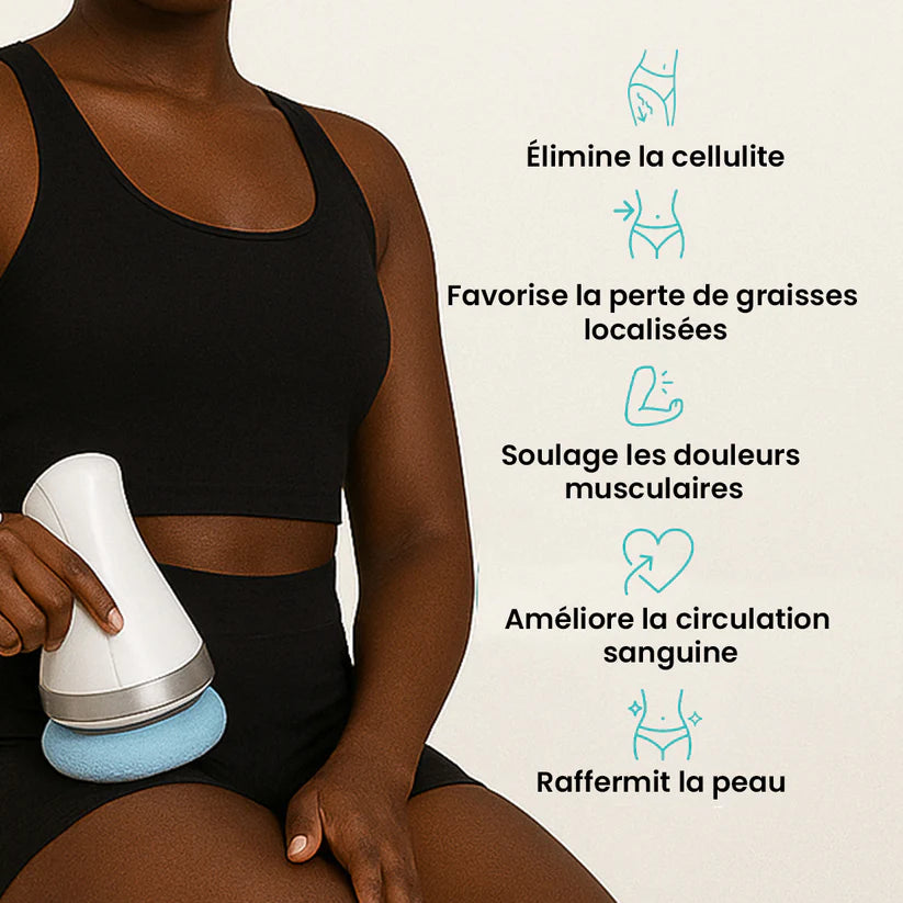 Masseur Brûleur de Graisses Électrique Rotatif – Anti-Cellulite & Minceur