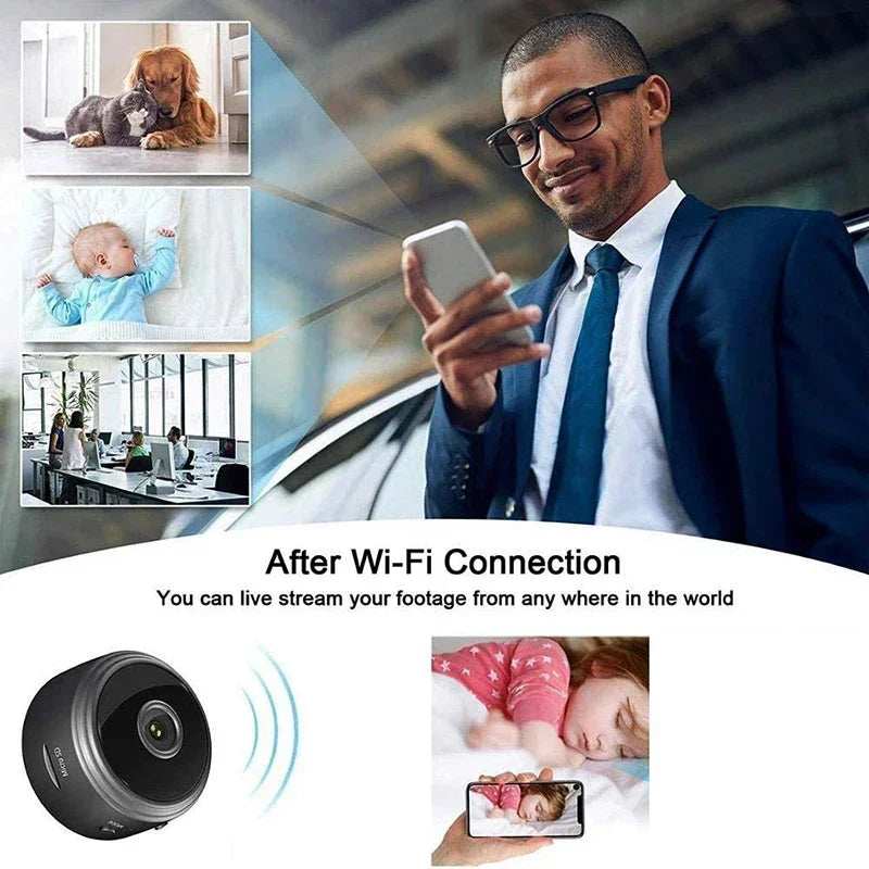 Caméra Mini Surveillance Wifi